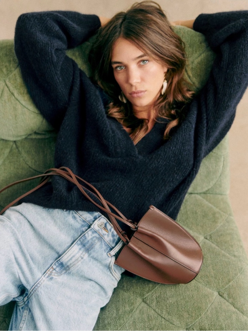 Sezane nano romie bag